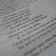 Unrendered image of The Lord's Prayer. Taken with Canon Powershot G3